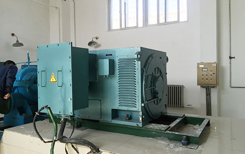 广德某水电站工程主水泵使用我公司高压电机